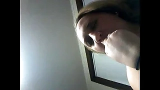 My girl touching herself for me