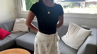 Teasing Turns into a Make the beast with two backs with Amazing Cumshot at bottom Her Lingerie with the addition of Upon